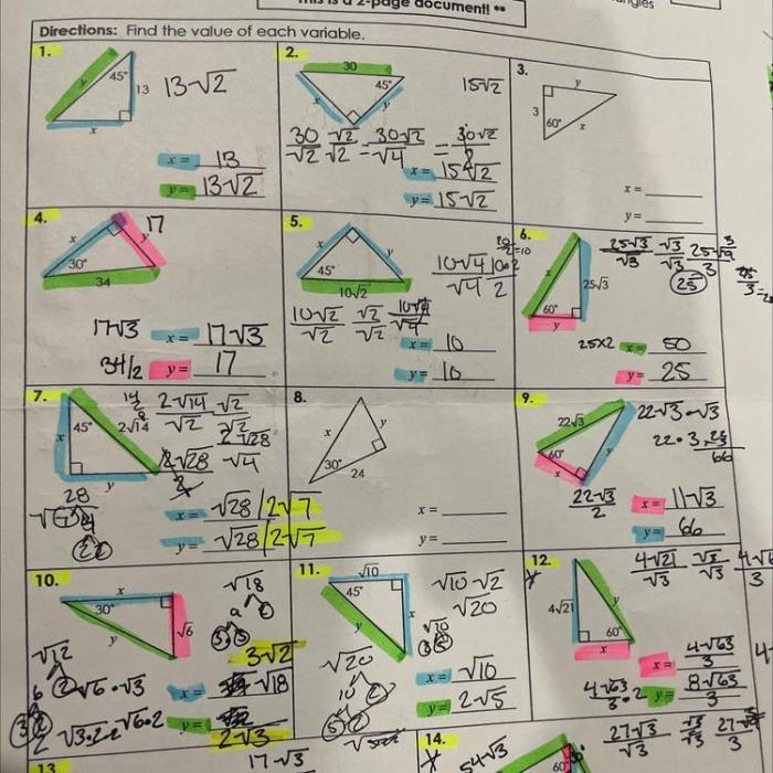 Unit 8 right triangles & trigonometry