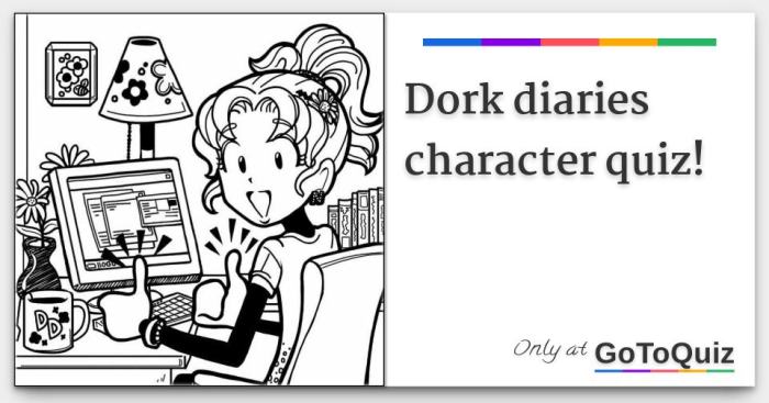 Dork diaries ar quiz answers