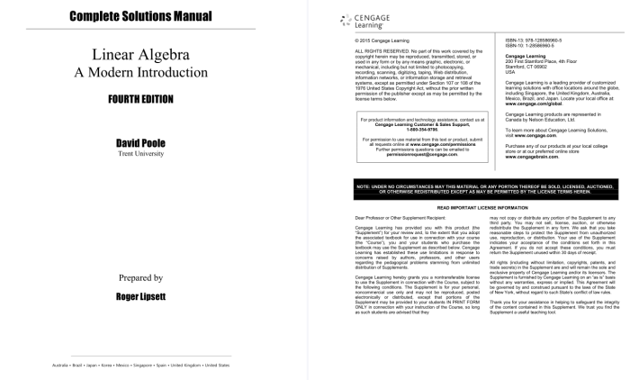 Linear algebra a modern introduction 4th edition david poole pdf
