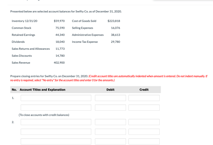 Oriole balances selected exercise account solved